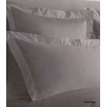 1 x HARRODS OF LONDON Brompton Housewife Pillowcase Pair (50cm X 75cm) - Original RRP £89 - Ref: