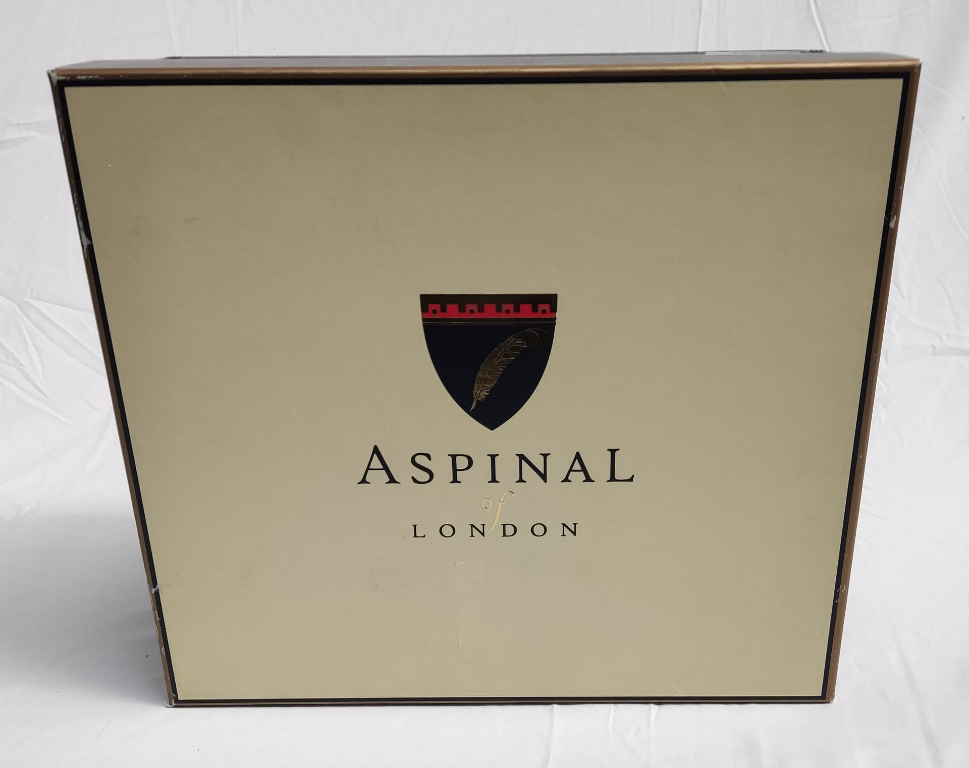 1 x ASPINAL OF LONDON The Resort Leather Bag In Smooth Black - Boxed - Original RRP £525 - Ref: - Image 13 of 24