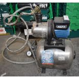 1 x DRAPER Booster Pump - Pre-owned In Good Condition - Ref: G034 G/IT - CL011 - Location: