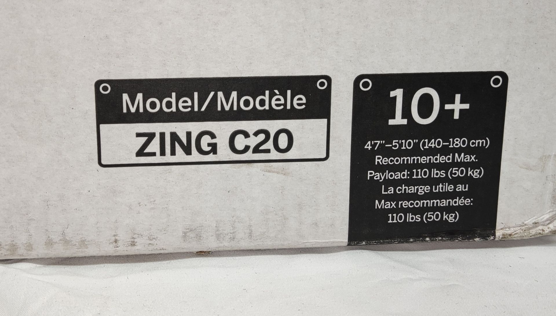 1 x SEGWAY Ninebot Zing C20 Grey Ekickscooter - Unused Boxed Stock - Original RRP £249.00 - Image 7 of 20