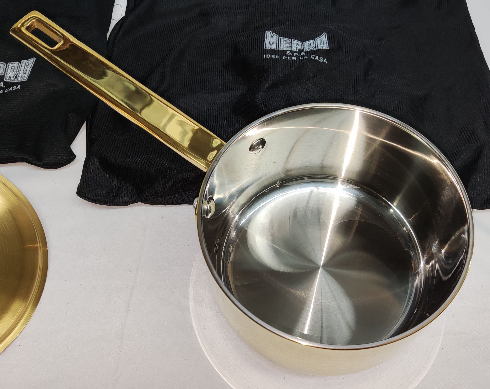 1 x MEPRA Deep Casserole/Saucepan 1 Handle Pan With Lid - 16cm - Boxed - Original RRP £640.00 - Image 15 of 15