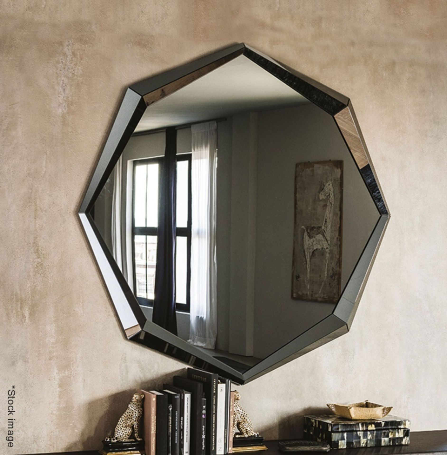 1 x CATTELAN ITALIA 'Emerald' Designer Mirror, 130 x 130cm - Original Price £1,425 - Image 2 of 6