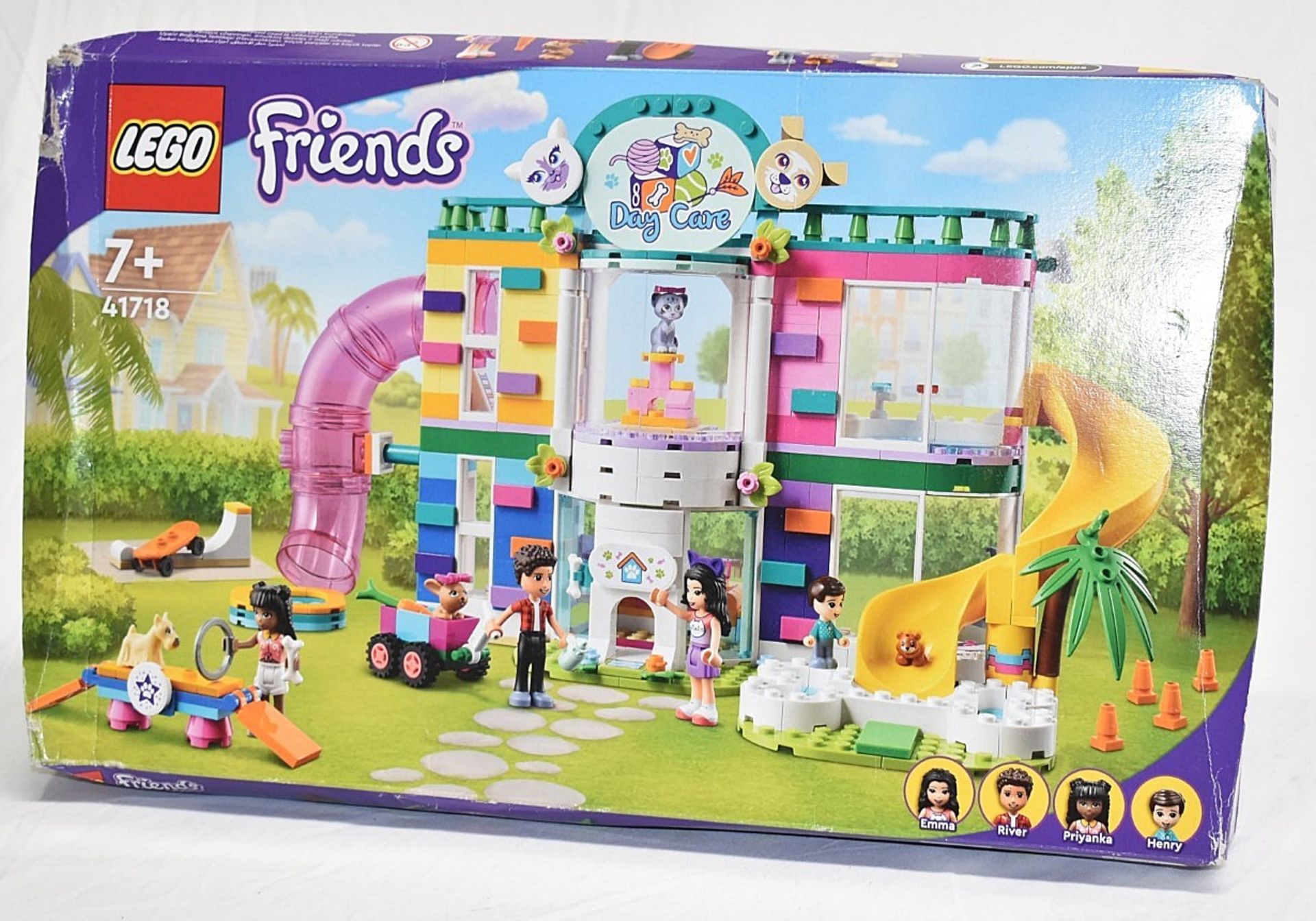 1 x LEGO Friends 41718 Pet Day-Care Centre Animal Playset - Original Price £59.99 *Rare*