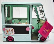 1 x OUR GENERATION 'Sweet Stop' Ice Cream Truck - Original Price £189.00 - Unused Boxed Stock