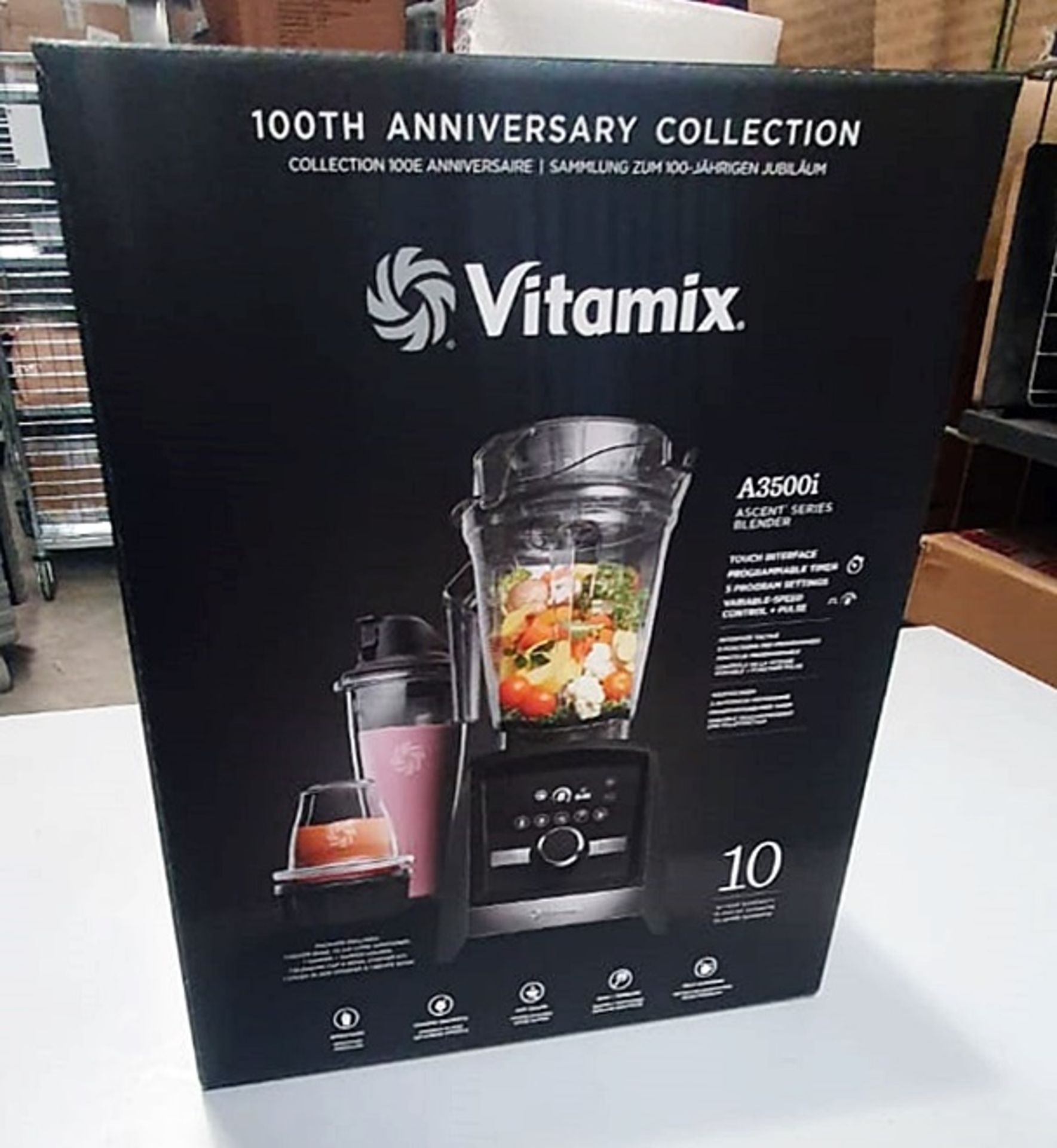 1 x VITAMIX Ascent A3500I 100th Anniversary Bundle - Original Price £799.00 - Unused Boxed Stock - - Image 3 of 10