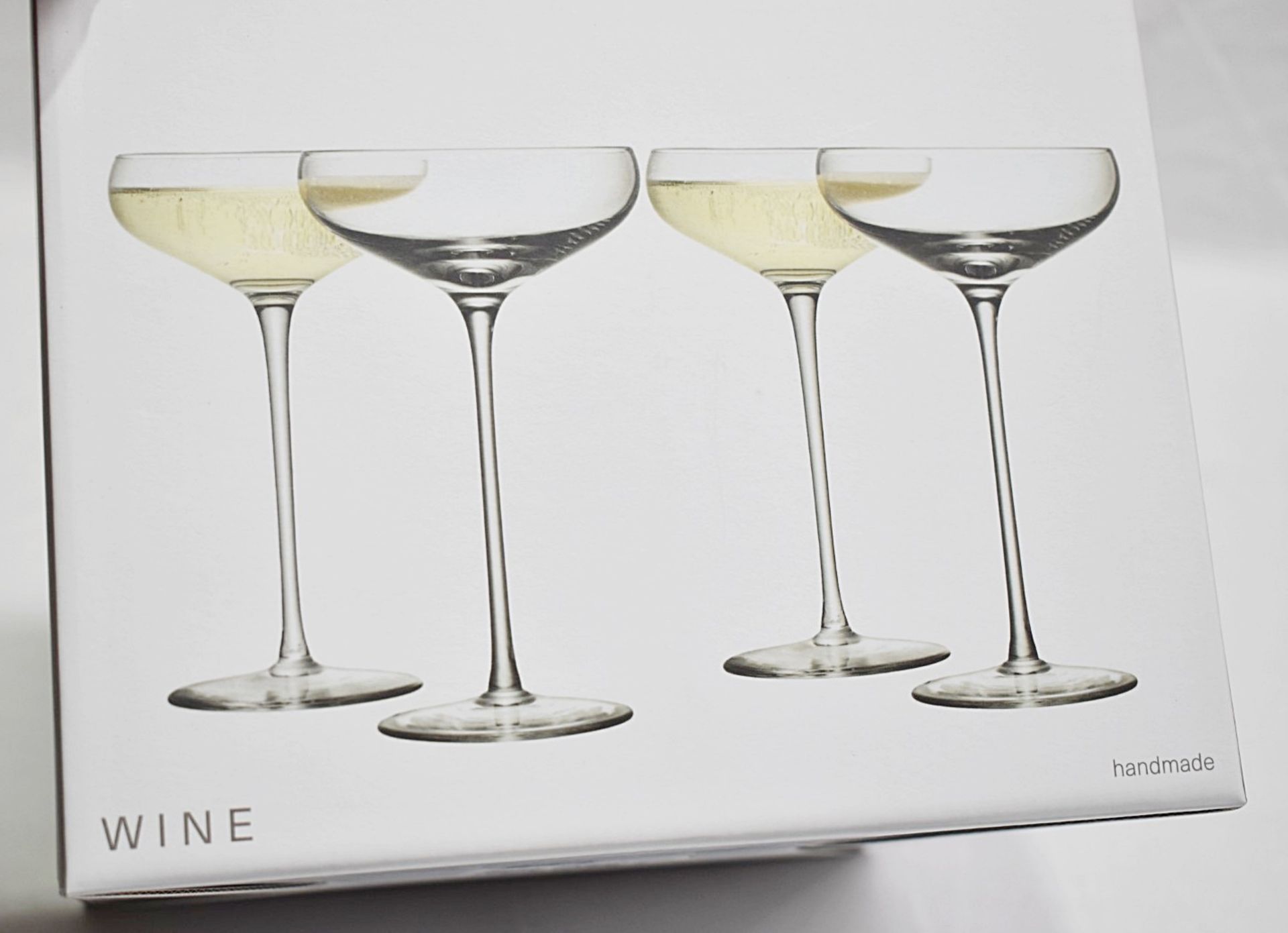 3 x LSA Wine Collection Handmade Champagne Saucers - 300ml - Unused Boxed Stock - Ref: HJL522 / - Image 4 of 6