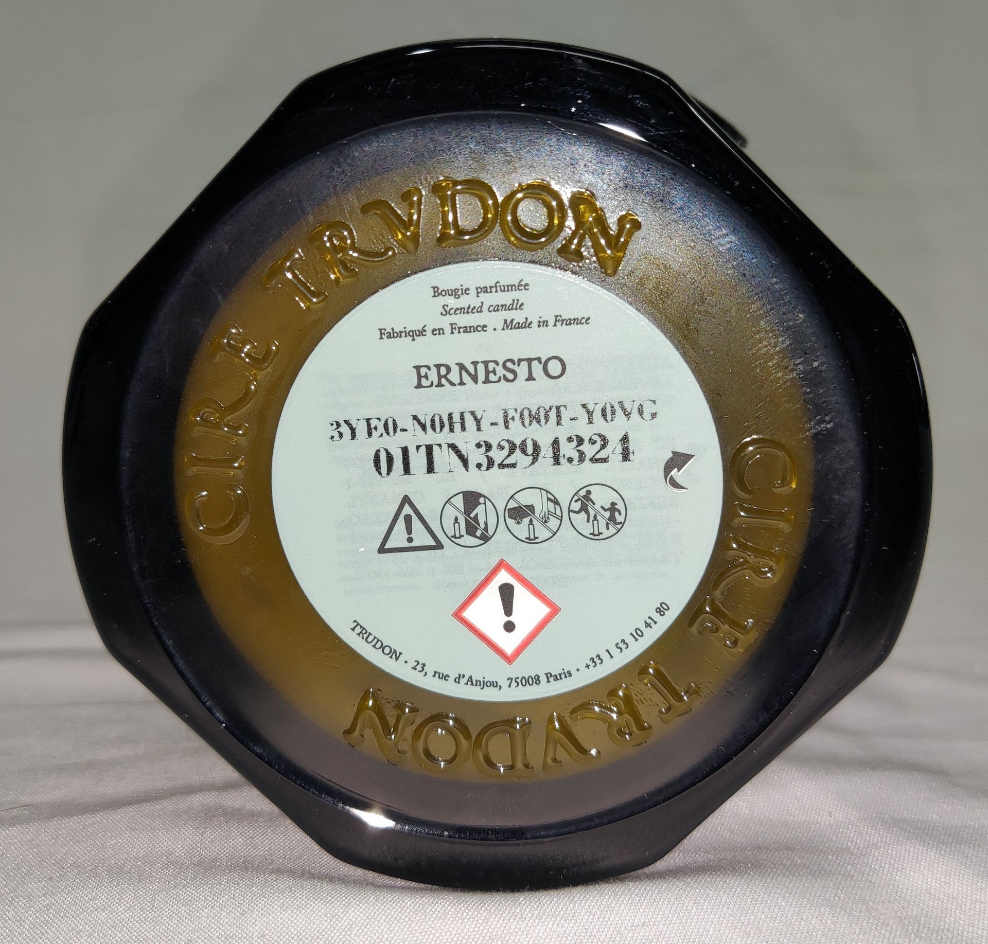 1 x TRUDON Ernesto 270G Candle - New/Boxed - Original RRP £90 - Ref: 2559342/HJL441/C28/07-23 - - Image 11 of 19