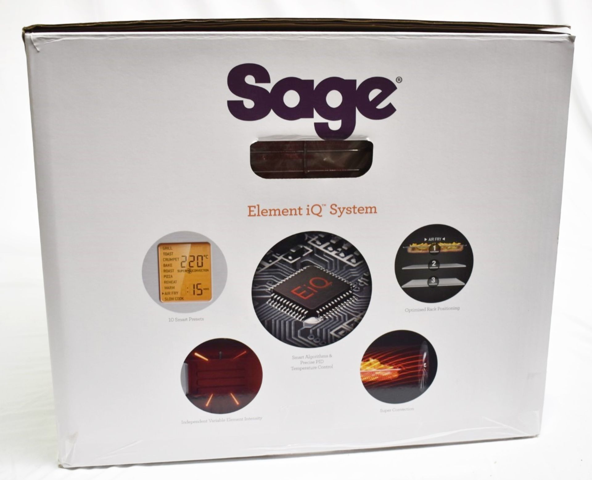 1 x SAGE Smart Oven Air Fryer - Original Price £329.95 - Image 9 of 11