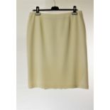 1 x Anne Belin Pistachio Skirt - Size: 16 - Material: 100% Polyester - From a High End Clothing