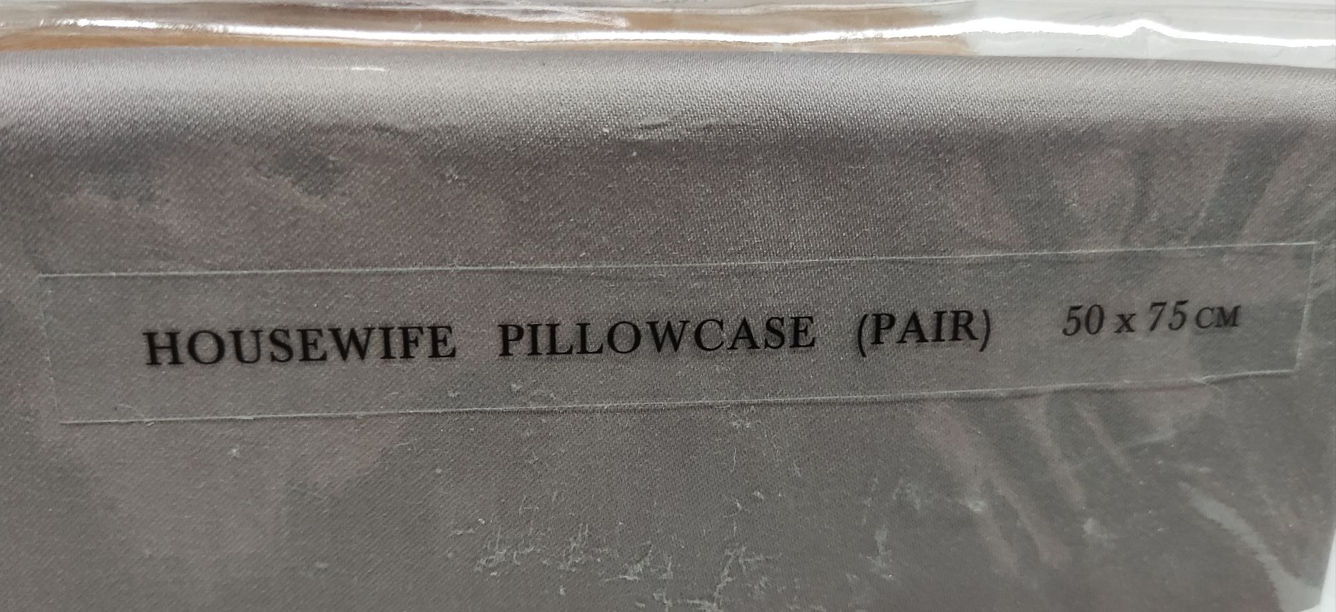 1 x HARRODS OF LONDON Brompton Housewife Pillowcase Pair (50cm X 75cm) - Original RRP £89 - Ref: - Image 9 of 10