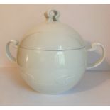 1 x ROSENTHAL Designer Fine China Asimmetria’ Studio-Line Sugar Bowl With Lid - Dimensions:
