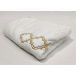 1 x ABYSS & HABIDECOR Chanti Bath Towel 70X140cm In 108 Gold - Original RRP £139 - Ref: 5140192/