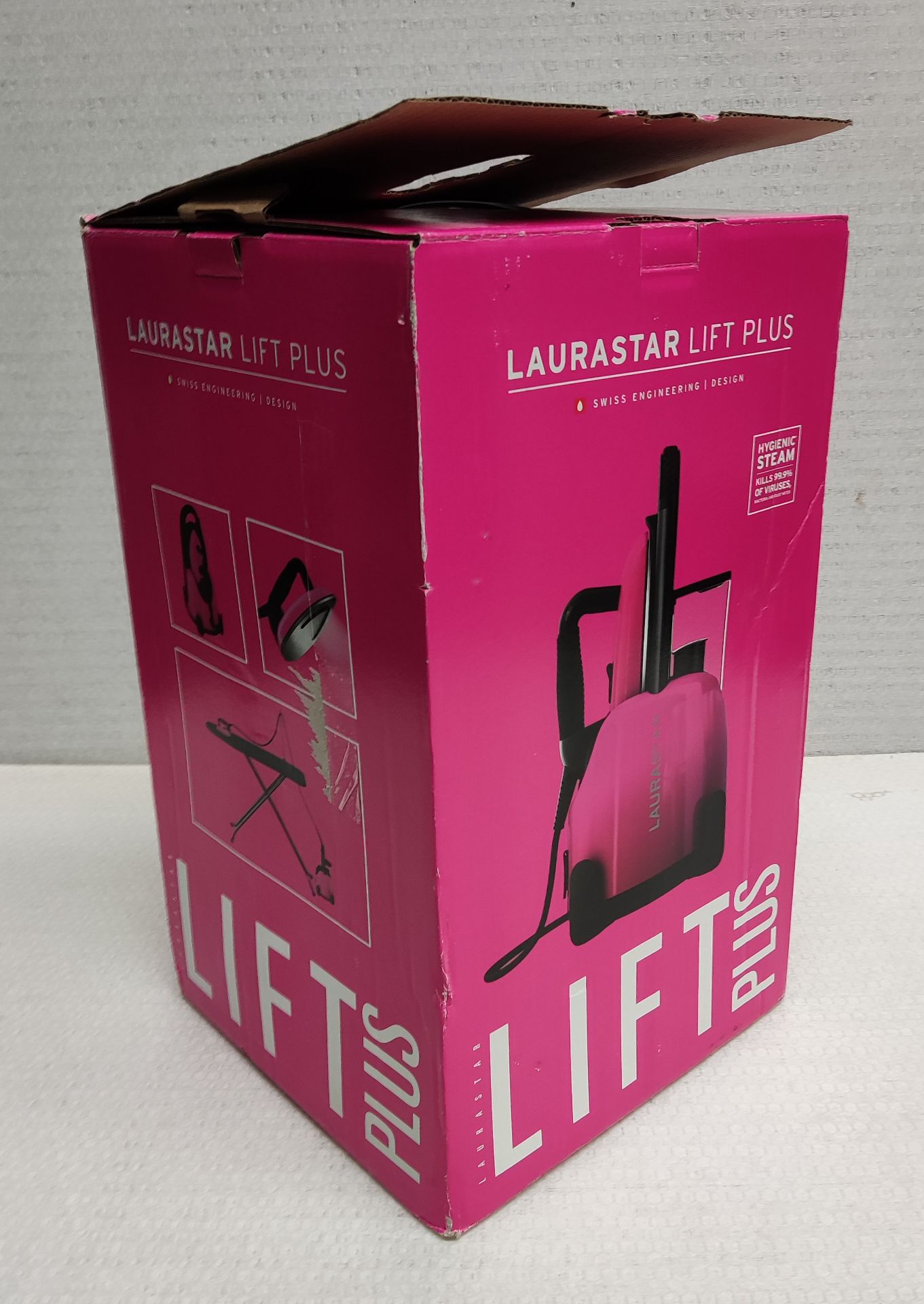 1 x LAURASTAR Lift Plus 'Pinky Pop' Steam Generator - Boxed - Original RRP £419.00 - Ref: 5060934/ - Image 5 of 9
