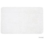 1 x ABYSS & HABIDECOR Elysee Luxury Sparkling Bath Mat Rug, Light Cream (50cm x 80cm) - RRP £160.00