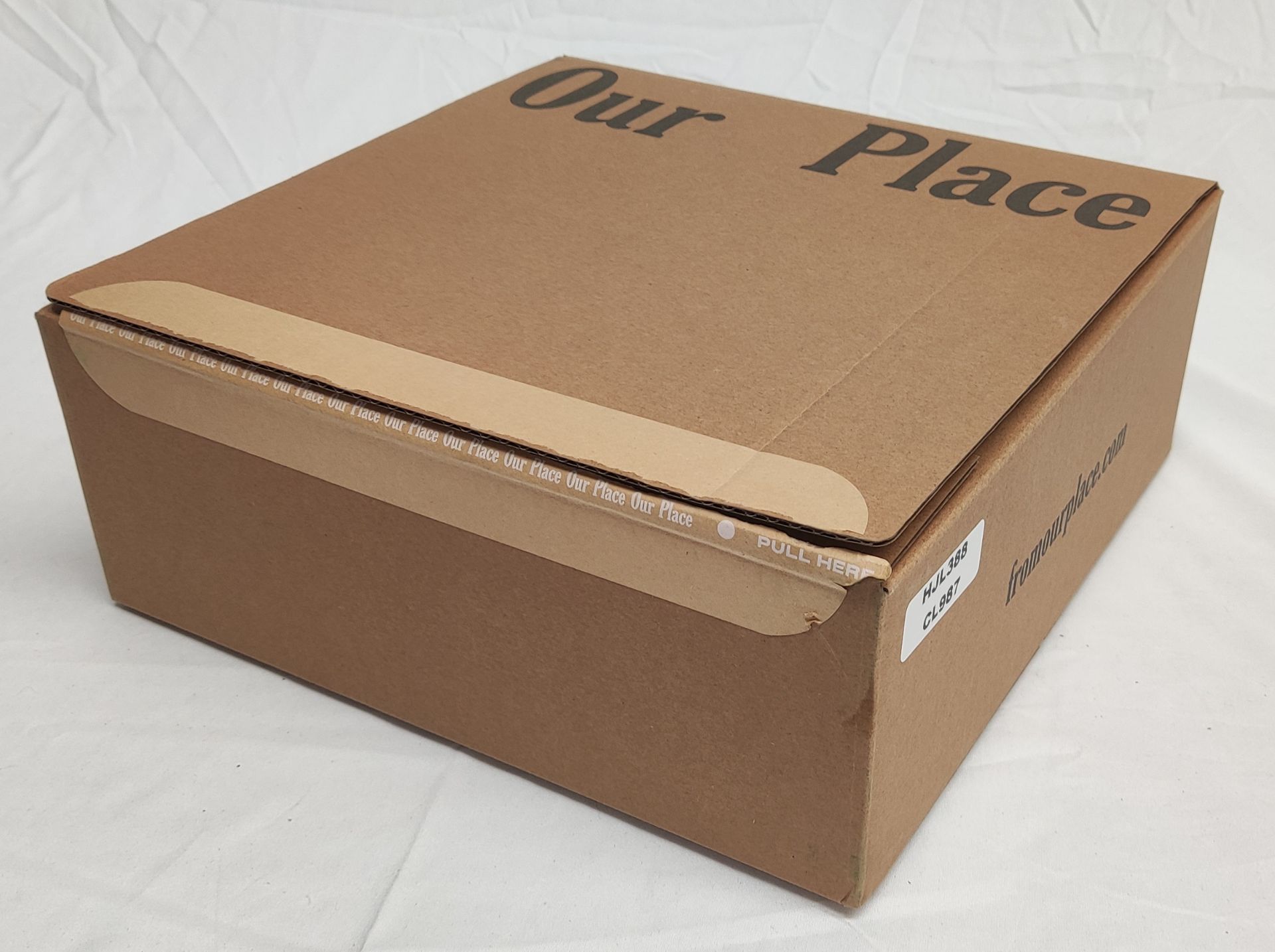 1 x OUR PLACE Single Spruce Steamer Natural 10.25" - Boxed - Original RRP £25 - Ref: 7397126/ - Image 2 of 13