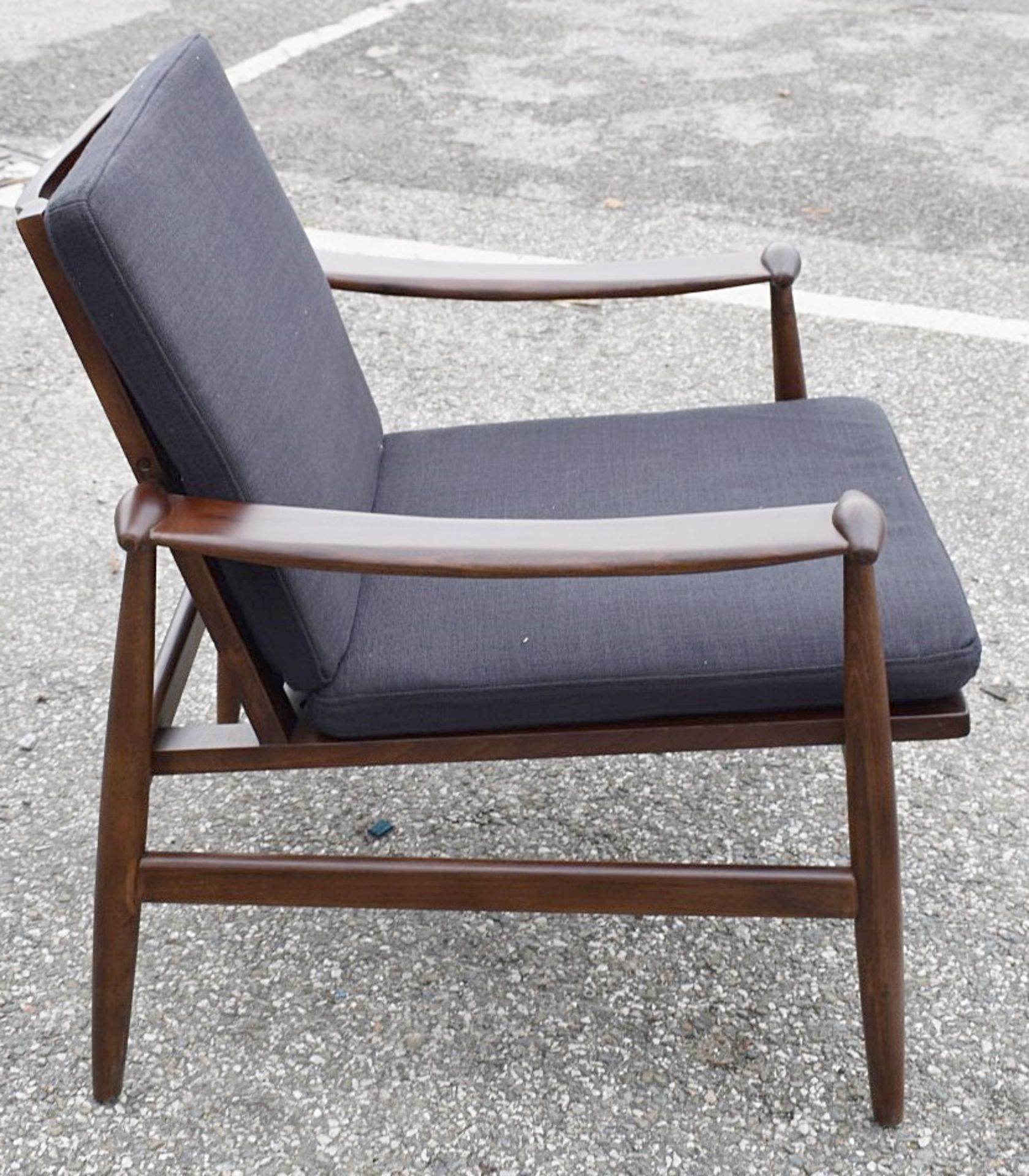 1 x 'Academy' Retro Designer-Inspired Arm Chair - New / Unused Stock - Image 5 of 5