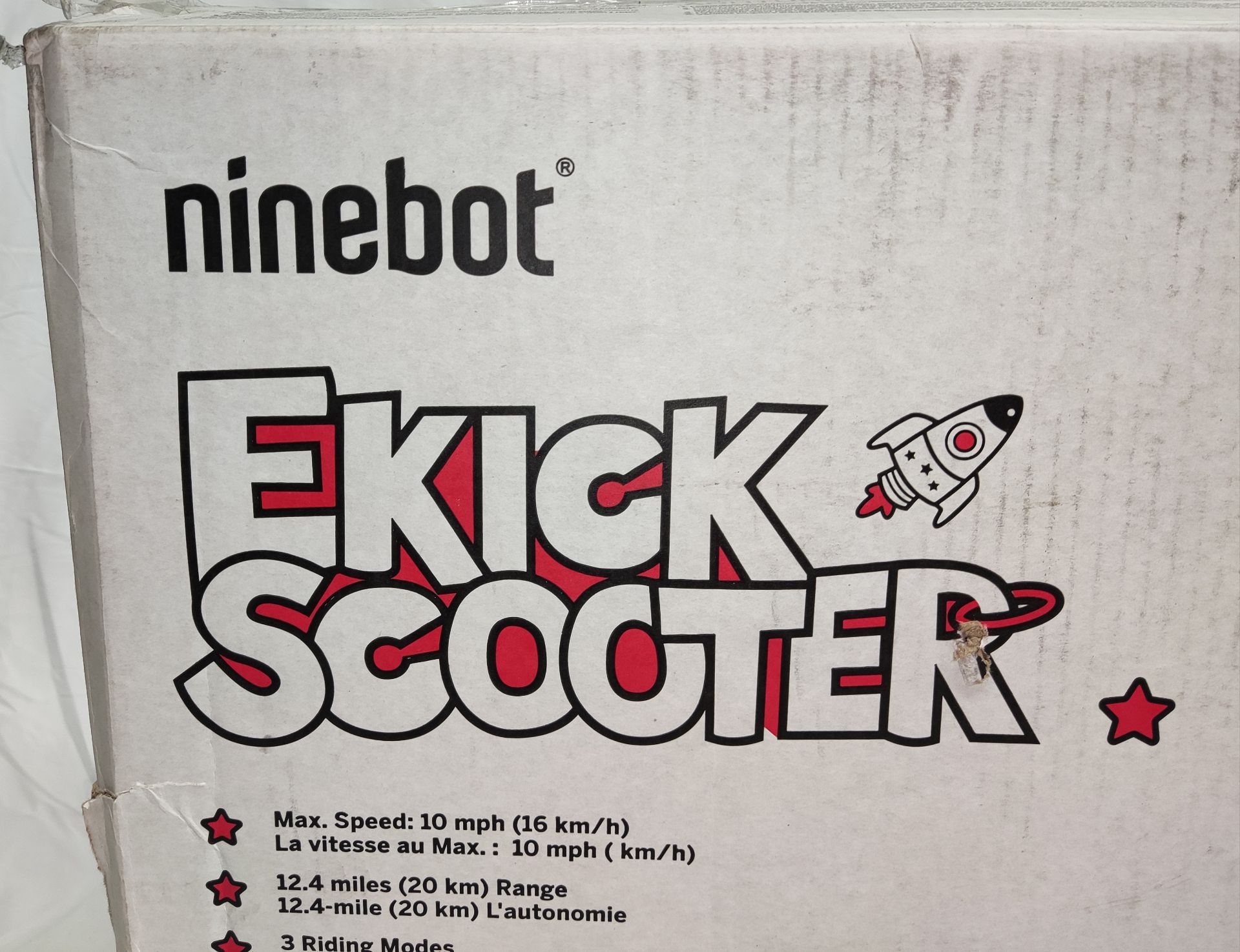 1 x SEGWAY Ninebot Zing C20 Grey Ekickscooter - Unused Boxed Stock - Original RRP £249.00 - Image 19 of 20