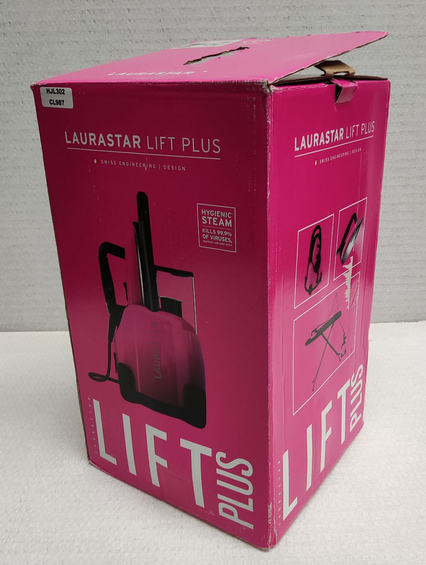 1 x LAURASTAR Lift Plus 'Pinky Pop' Steam Generator - Boxed - Original RRP £419.00 - Ref: 5060934/ - Image 8 of 9