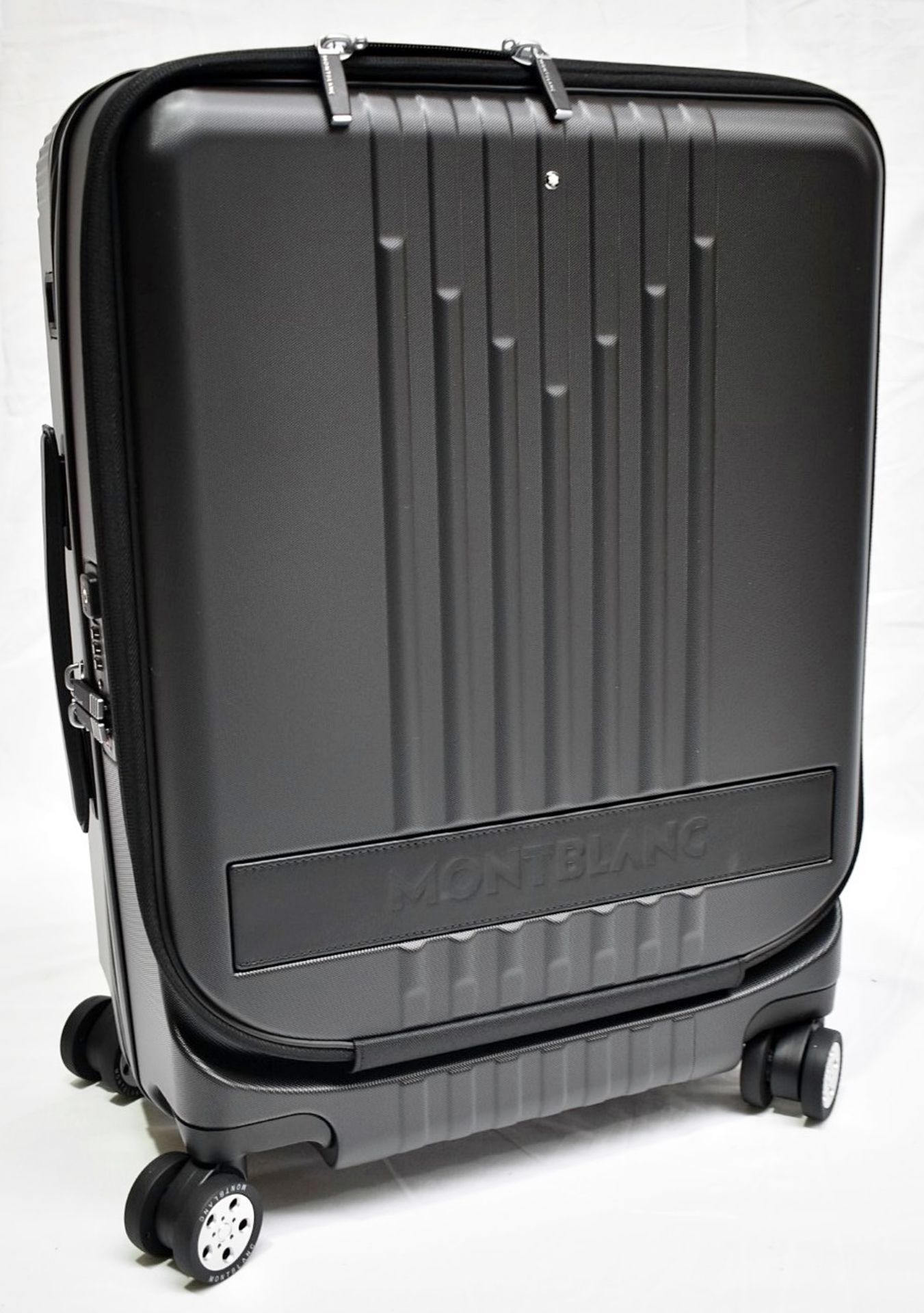 1 x MONTBLANC Polycarbonite Hand Luggage Cabin Trolley (55cm) - Original RRP £690.00 - Image 2 of 26
