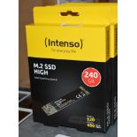 1 x Intenso M.2 Solid State 240gb SSD Hard Drive - New Boxed Stock