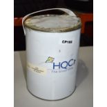 1 x Sealed Tin of HQC Yellow Line Marking Paint - 5 Litres