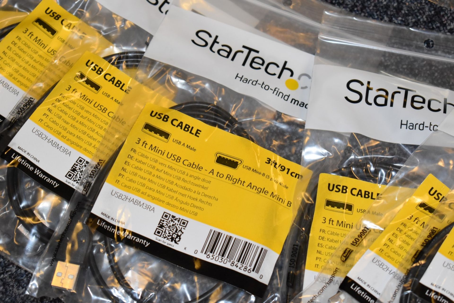 177 x Assorted StarTech Cables - Huge Lot in Original Packing - Various Cables Included - Image 10 of 50