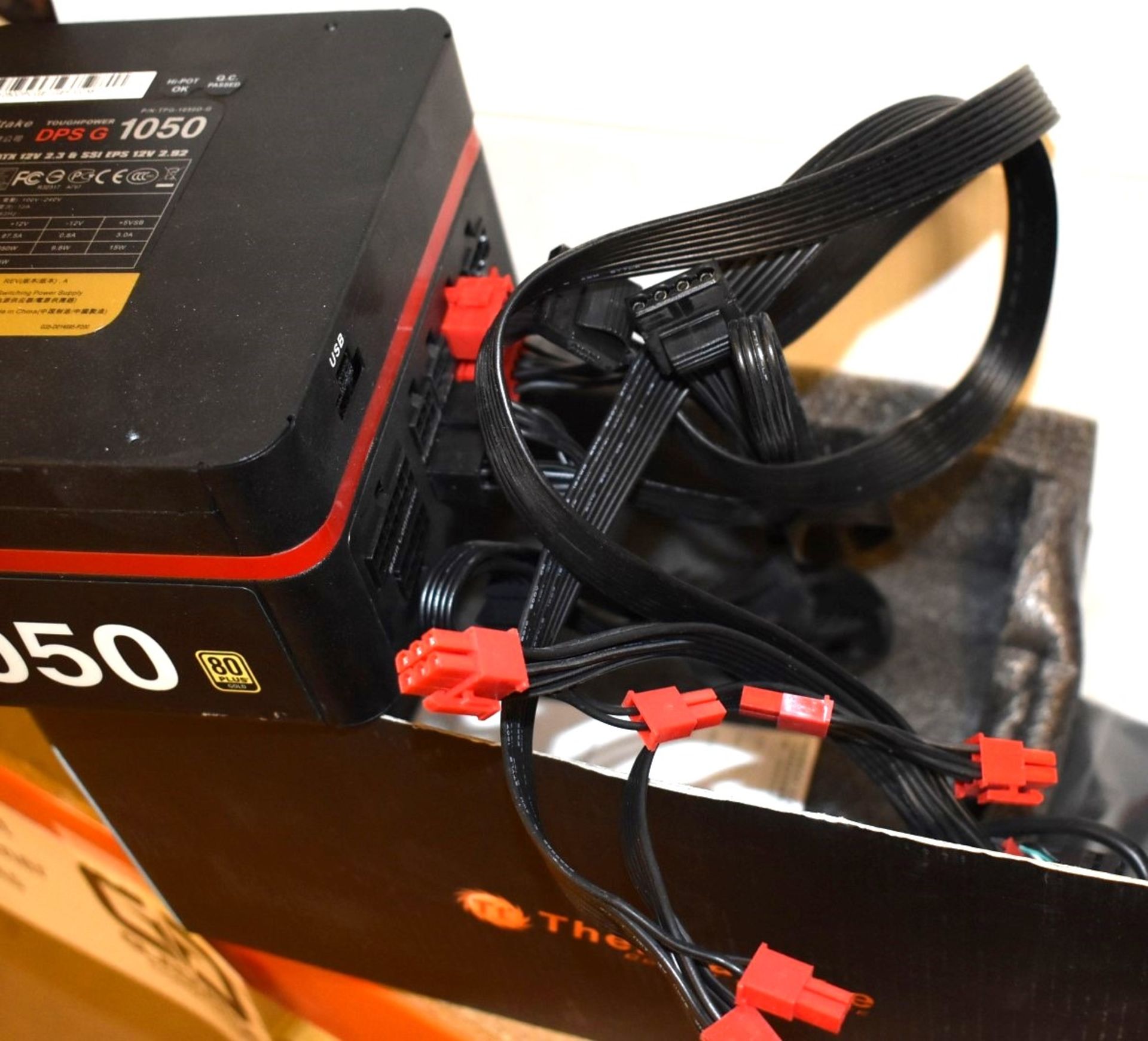 1 x Thermaltake Toughpower DPSG 1050w 80 Plus Gold Modular Power Supply - Boxed With Cables - Image 4 of 4