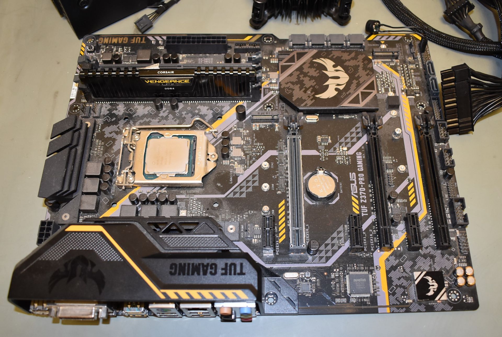 1 x Test Bench PC System Featuring an Asus TUF Z370 Gaming Intel Motherboard, Intel i3-9100 - Image 4 of 6