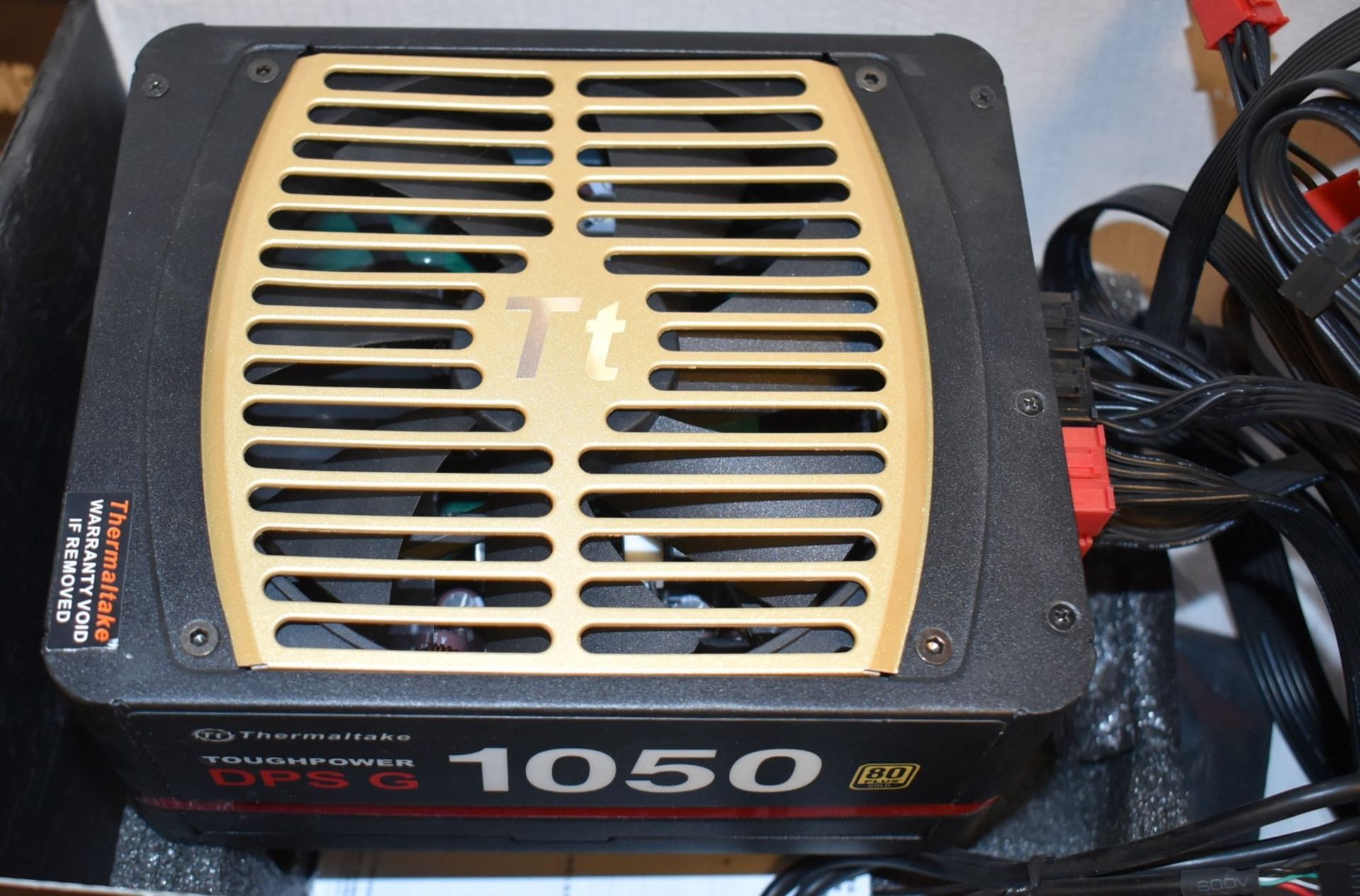 1 x Thermaltake Toughpower DPSG 1050w 80 Plus Gold Modular Power Supply - Boxed With Cables - Image 3 of 4