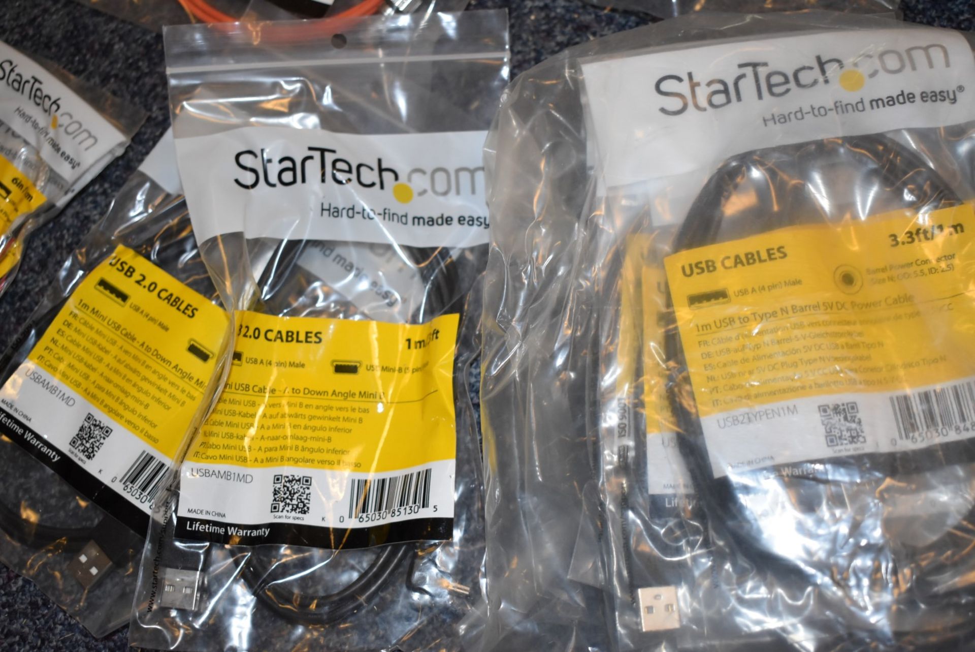 177 x Assorted StarTech Cables - Huge Lot in Original Packing - Various Cables Included - Image 22 of 50