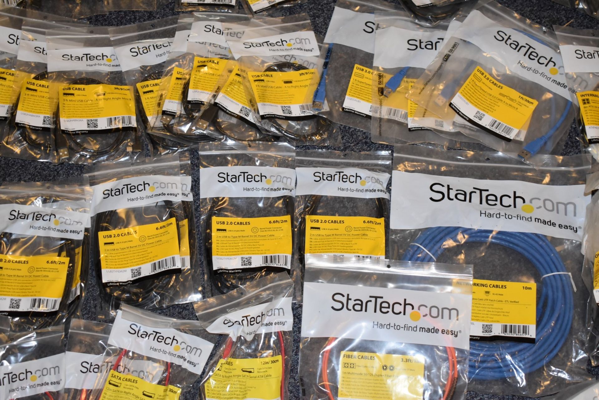 177 x Assorted StarTech Cables - Huge Lot in Original Packing - Various Cables Included - Image 34 of 50