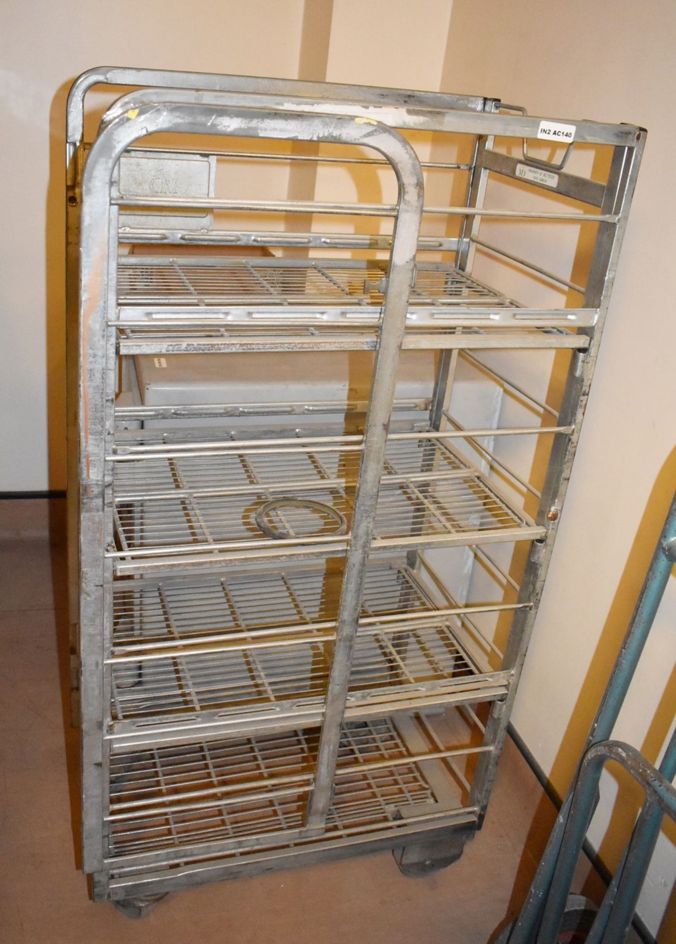 2 x Metal Milk Cage Trolleys - Ref: AC140 GFBR - CL646 - Location: Manchester, M12 Collection - Image 2 of 4