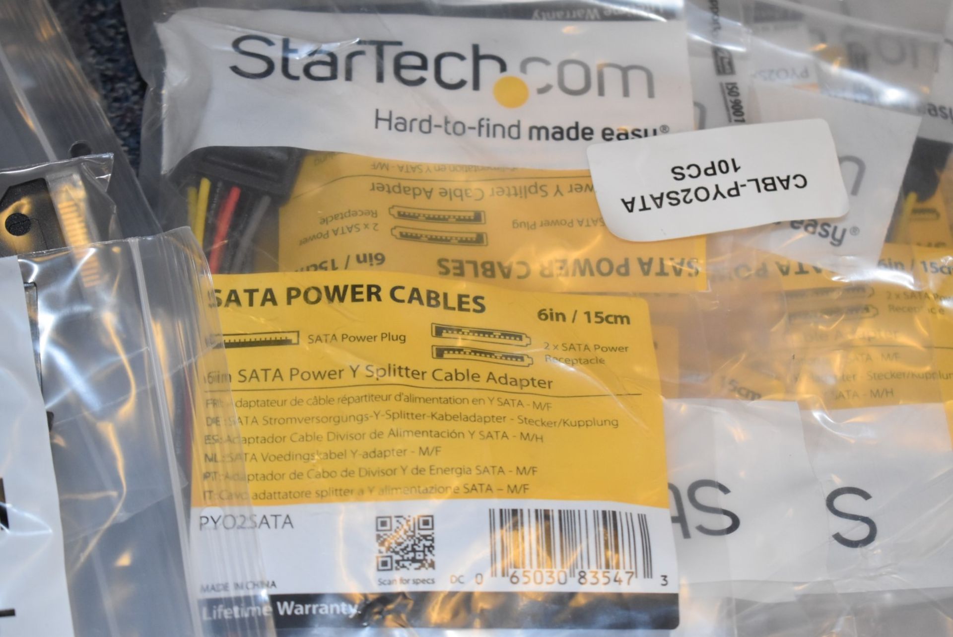 177 x Assorted StarTech Cables - Huge Lot in Original Packing - Various Cables Included - Image 12 of 50