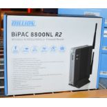 1 x Billion BiPAC 8800NL R2 VDSL2/ADSL2+ Firewall Router - New Boxed Stock - RRP £84 - Ref: AC95