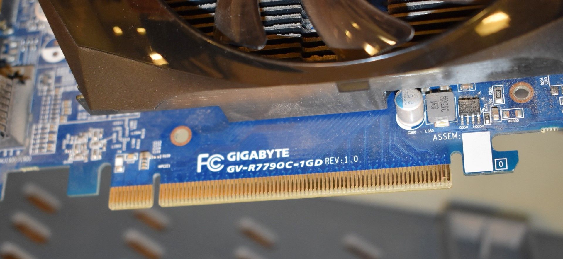 1 x Gigabyte Radeon HD7790 1GB Graphics Card - Previously Used For Testing Purposes - Ref: AC547 - Image 3 of 6