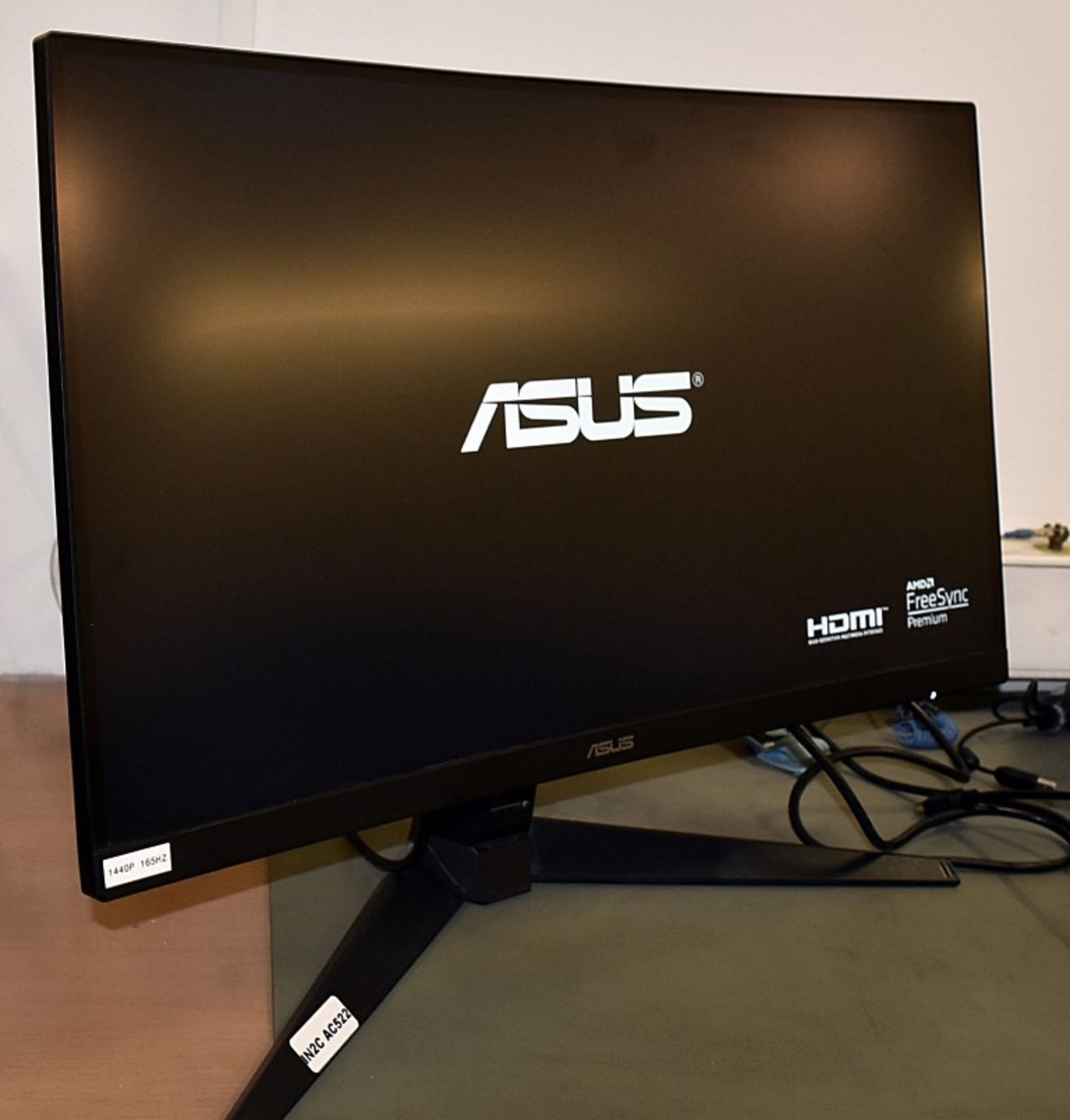 1 x Asus TUF Gaming Curved Gaming Monitor - 27 Inch WQHD (2560x1440) 165Hz - Model VG27WQ1B