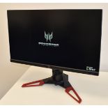 1 x Acer Predator 27 Inch 1440p LED Gaming Monitor - Model XB271HU - 2560 x 1440 Resolution
