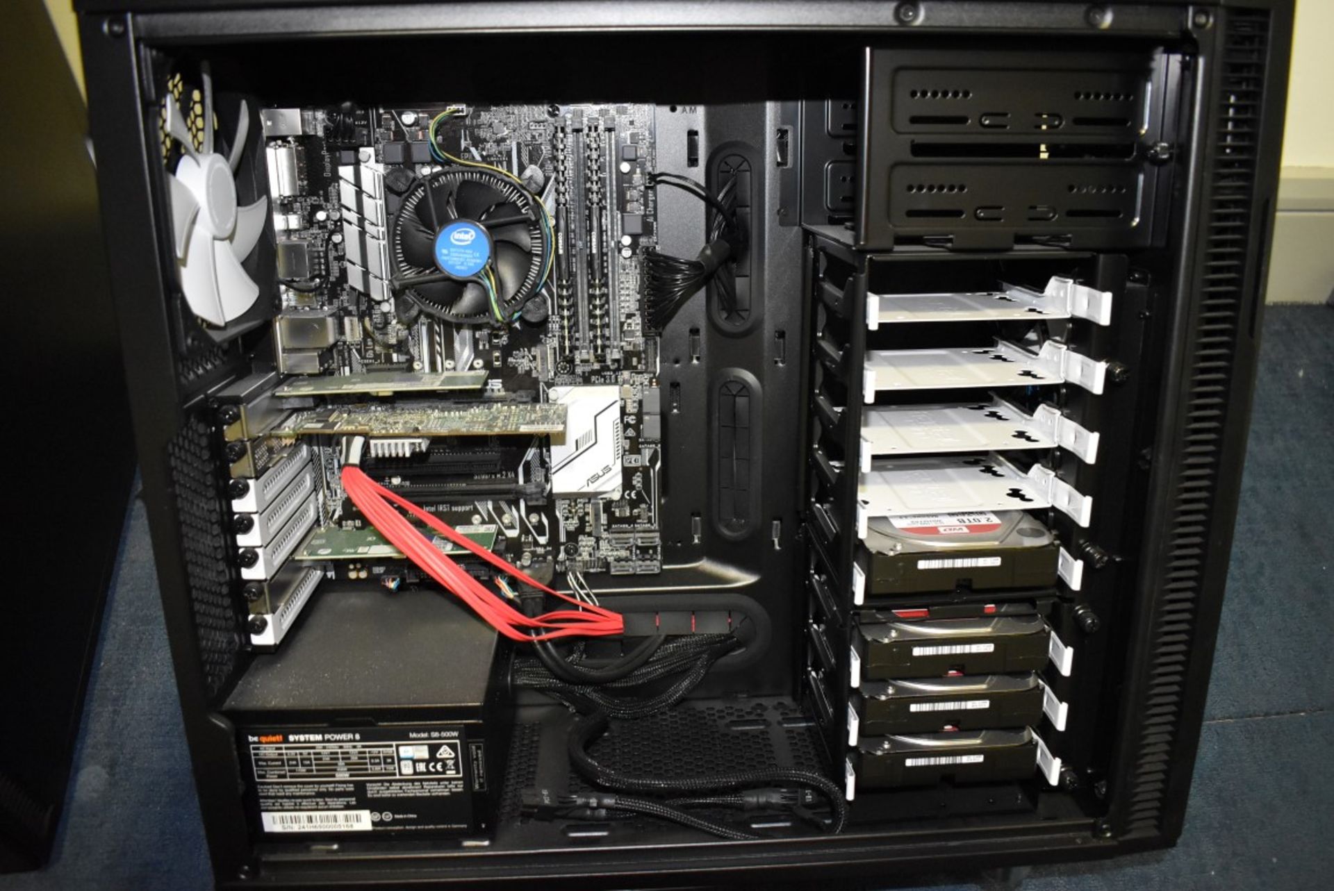 1 x Desktop PC Server Featuring an Intel i7-6700 Processor, 16gb DDR4 Ram, BeQuiet 500w PSU - Image 4 of 10