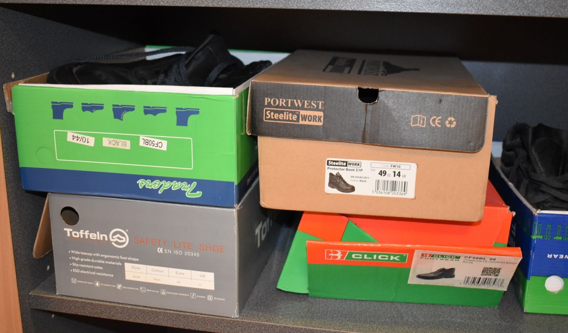 5 x Pairs of Safety Work Boots With Boxes - Various Styles and Sizes Included - Image 4 of 7