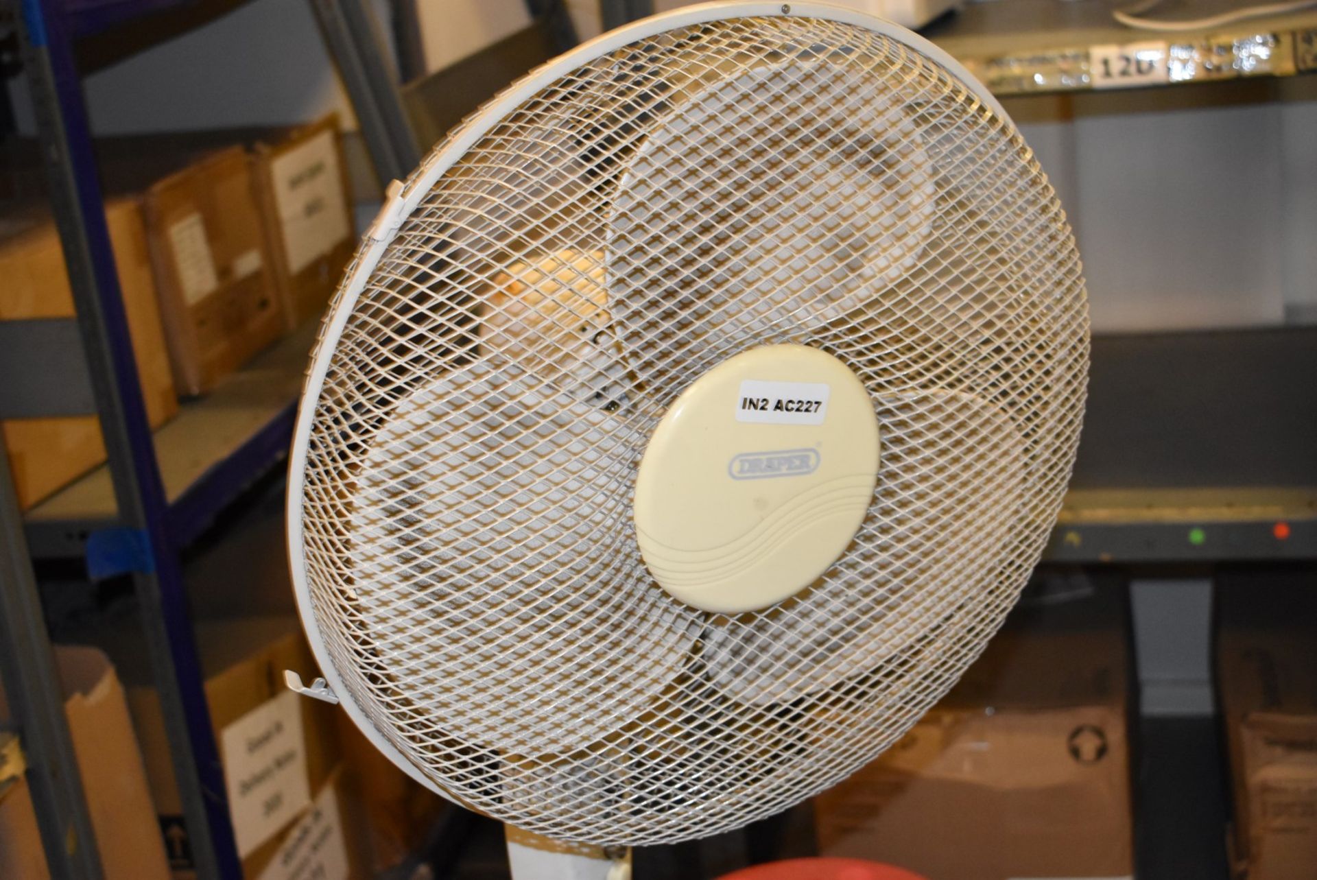 1 x Draper Freestanding Fan - Ref: AC227 1FSR - CL646 - Location: Manchester, M12 Collection - Image 2 of 2