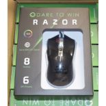 5 x GameMax Razor USB Gaming Mouse - RGB - 6400 dpi With Six dpi Presets - 8 Buttons - Type: GM686