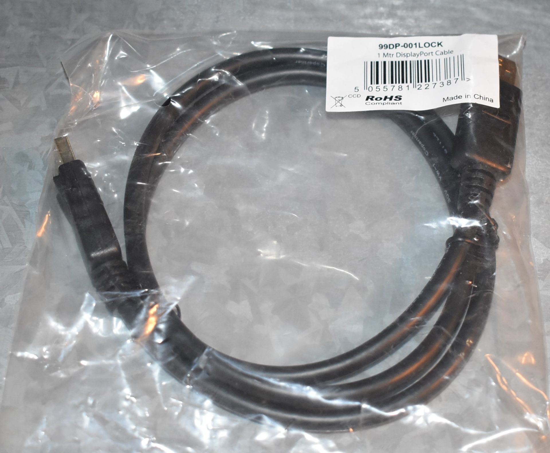 10 x Display Port Monitor Cables - 1 Meter Length - New in Packets - Image 2 of 3