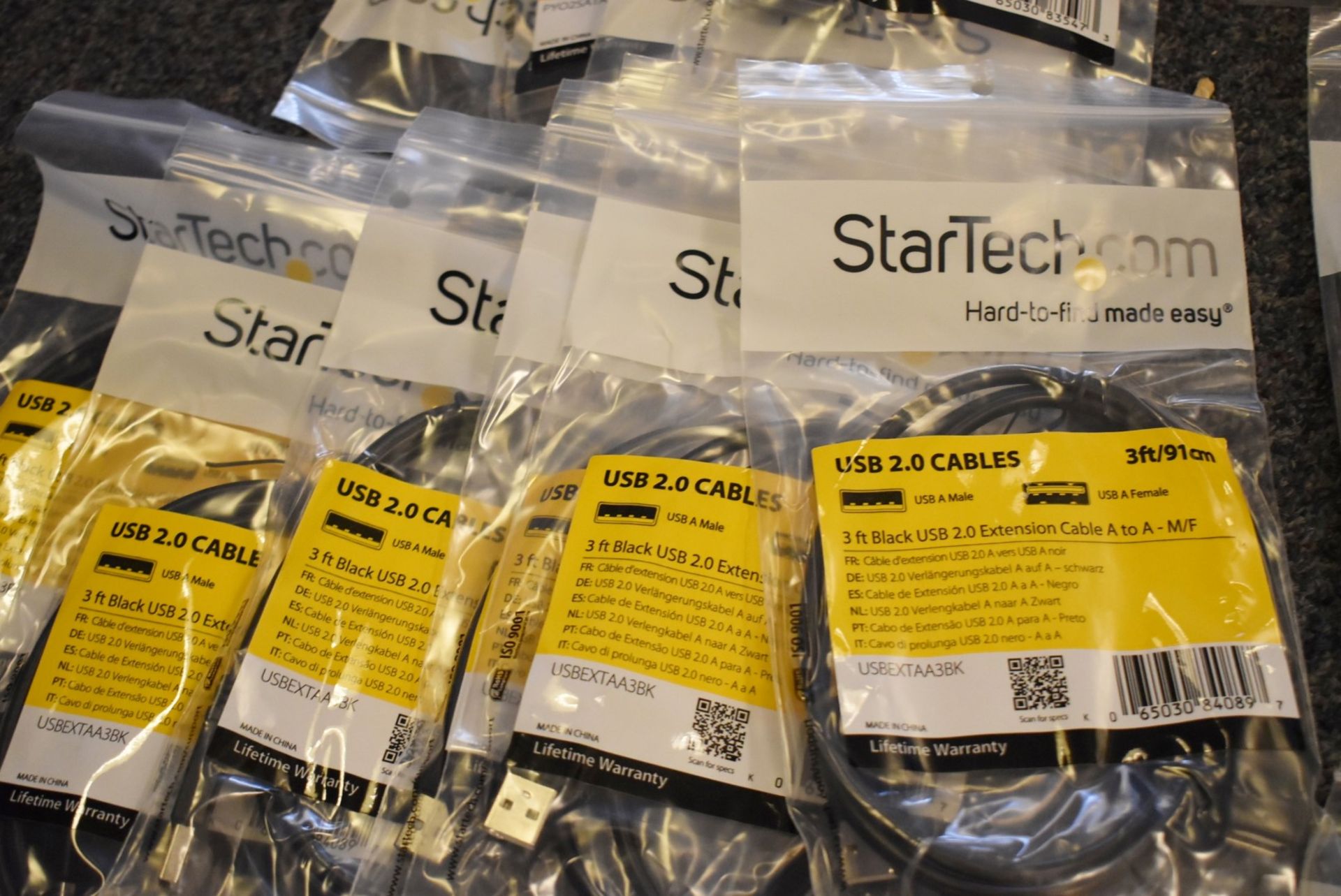 177 x Assorted StarTech Cables - Huge Lot in Original Packing - Various Cables Included - Image 50 of 50