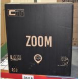 1 x CIT Zoom RGB ATX Gaming PC Case With Tempered Glass Panel - New Boxed Stock