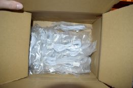 100 x 2m RJ11 to BT Plug 2 Wire Crossover Modem Cables - Type BT-202W - New Sealed Packets