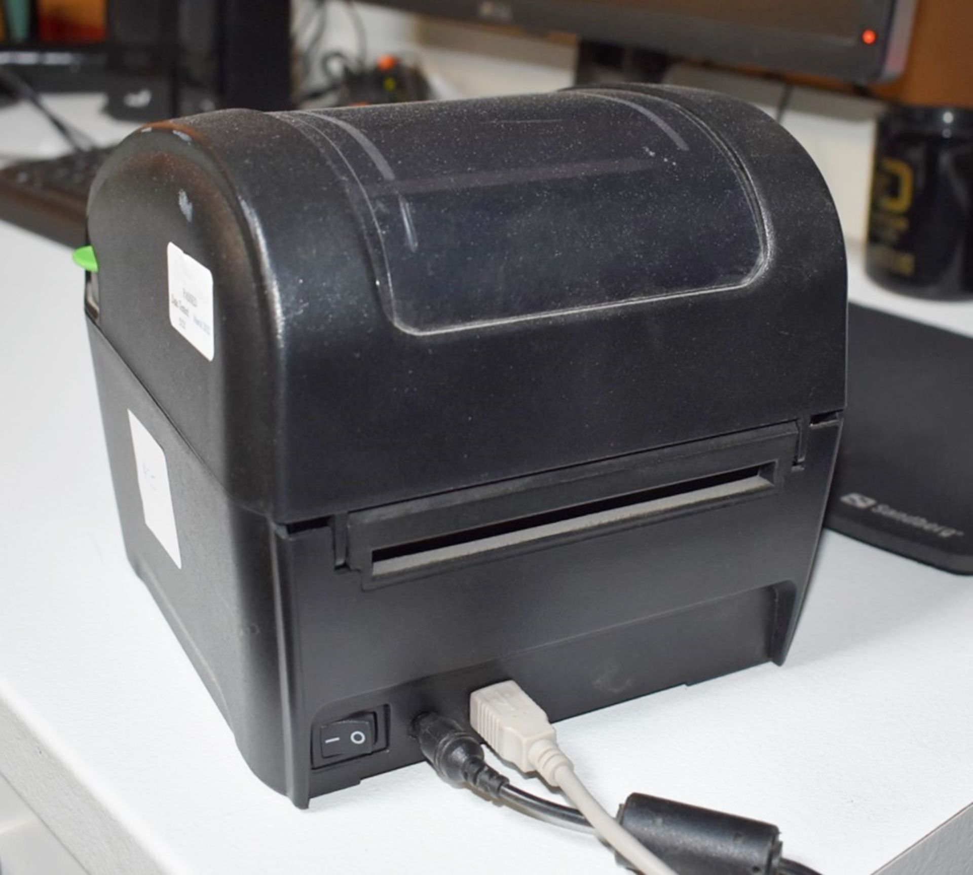 1 x TSC Direct Thermal USB Barcode Printer - Model DA210 - Includes Part Used Roll of Labels - Image 6 of 6