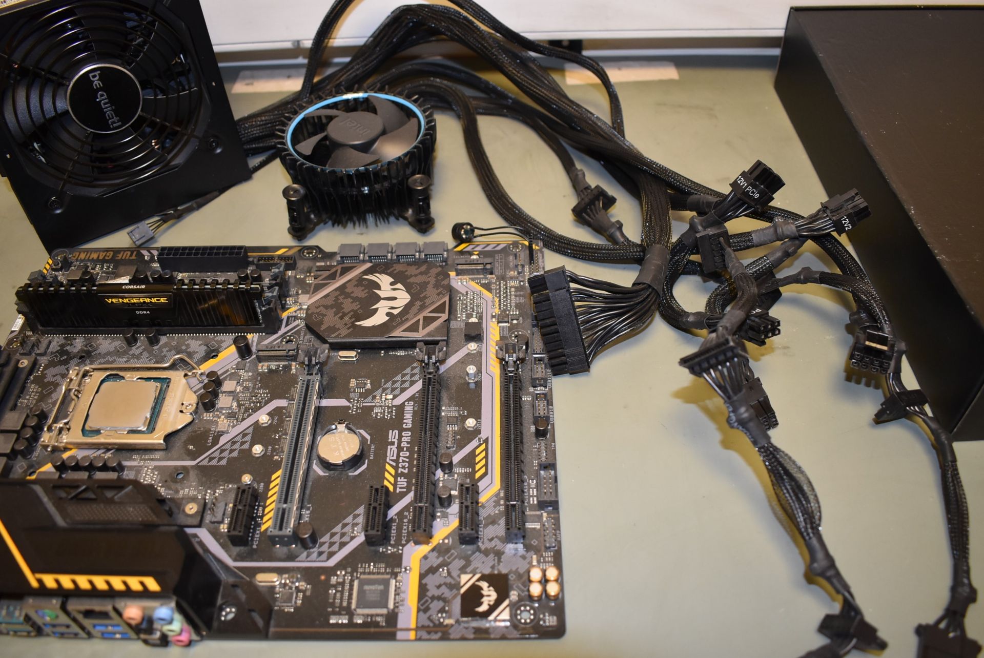 1 x Test Bench PC System Featuring an Asus TUF Z370 Gaming Intel Motherboard, Intel i3-9100 - Image 3 of 6