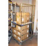 1 x Transport Cage on Heavy Duty Castors - Contents Not Included - Size: H170 x W71 x D82 cms - Ref: