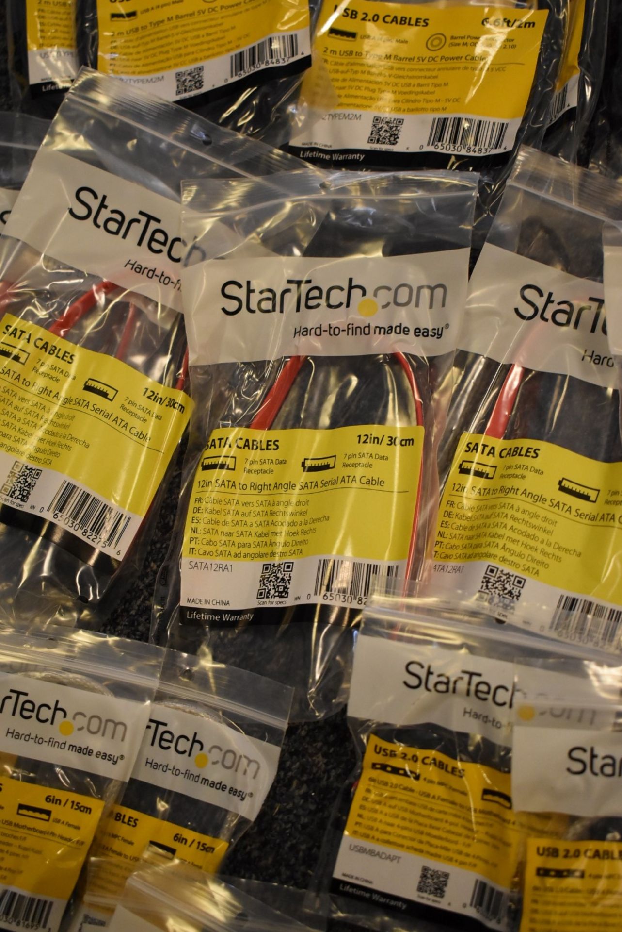 177 x Assorted StarTech Cables - Huge Lot in Original Packing - Various Cables Included - Image 46 of 50