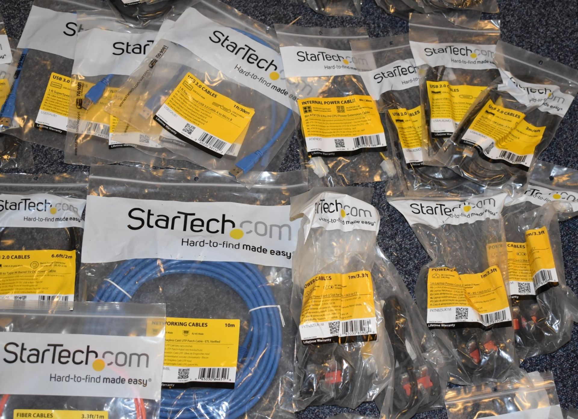 177 x Assorted StarTech Cables - Huge Lot in Original Packing - Various Cables Included - Image 35 of 50